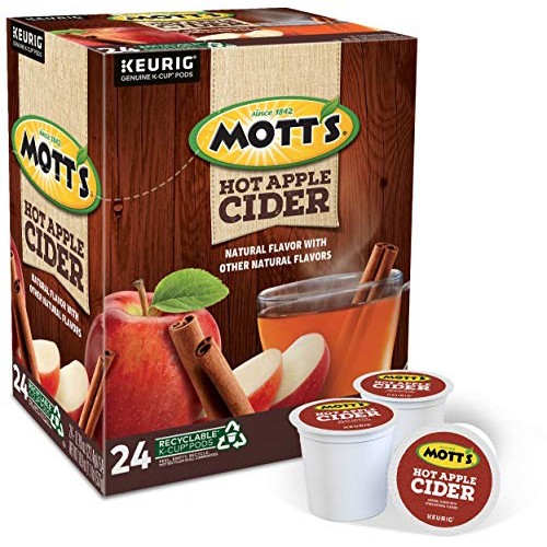 Keurig Motts Hot Apple Cider, Keurig Single Serve K-Cup Pods, F