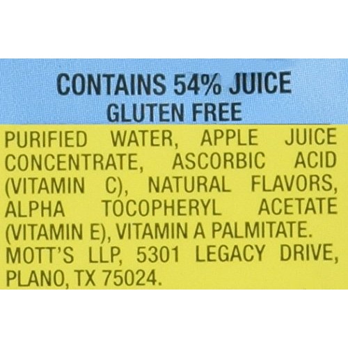 Motts For Tots, Apple, 6.75 Oz