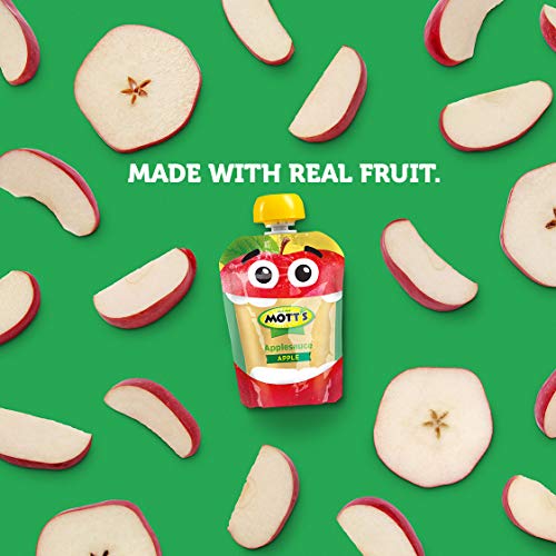 Motts Applesauce, 3.2 Ounce Clear Pouch, 12 Count Pack Of 4,