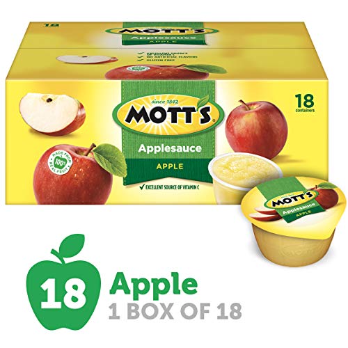Motts Applesauce, 4 Ounce Cup, 18 Count