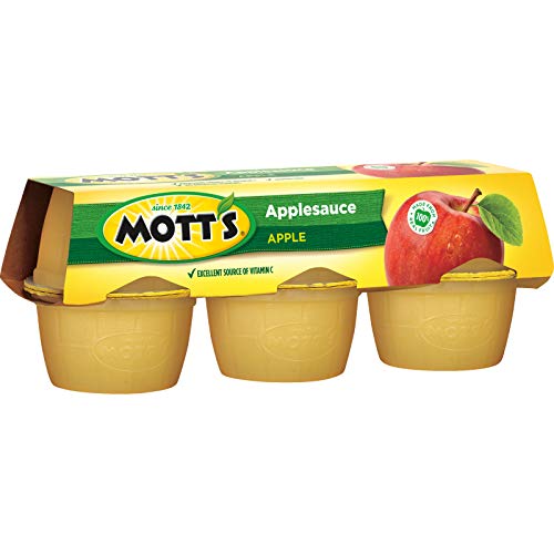 Motts Applesauce, 4 Oz Cups, 6 Count Pack Of 12
