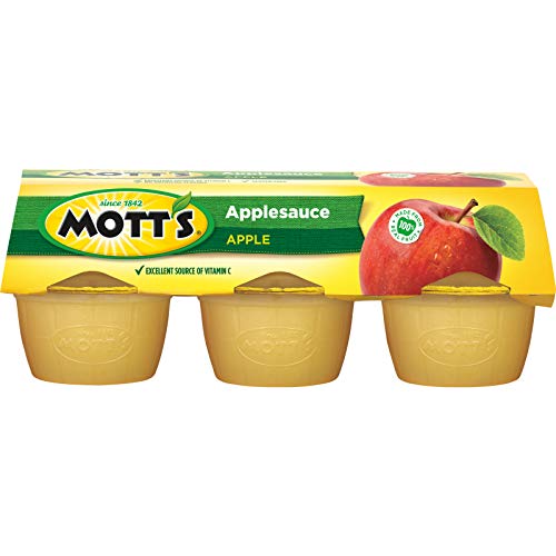 Motts Applesauce, 4 Oz Cups, 6 Count Pack Of 12