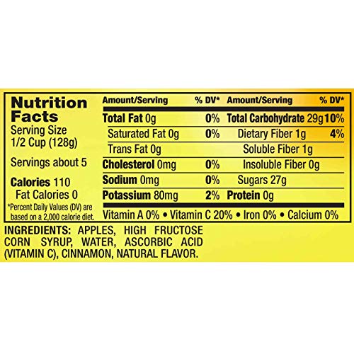 Motts Cinnamon Applesauce, 24 Ounce Jar Pack Of 12