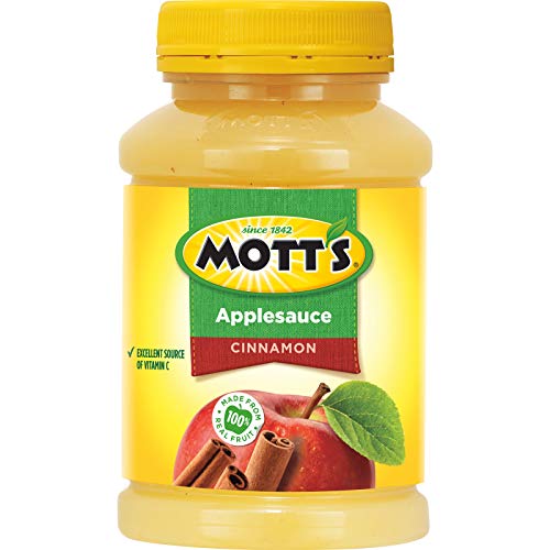 Motts Cinnamon Applesauce, 24 Ounce Jar Pack Of 12