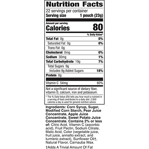 Motts Fruit Flavored Snacks, Assorted Fruit, Pouches, 0.8 Oz, 2