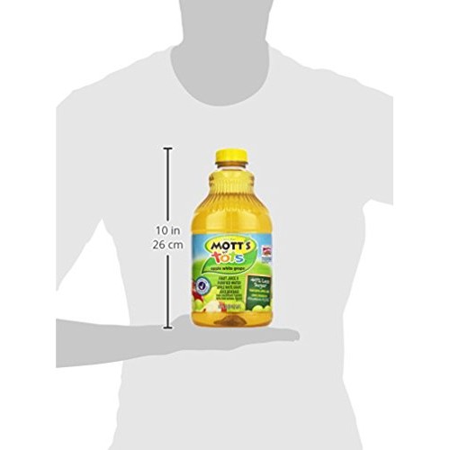 Motts Inc For Tots 40% Less Sugar Fruit Punch, 64 Oz