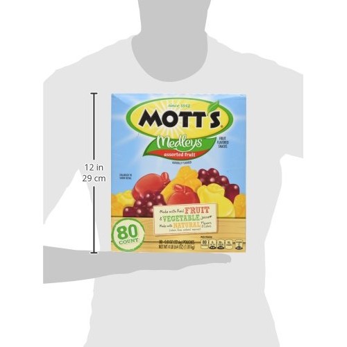 Motts Medleys Assorted Fruit Flavored Snacks 80 Pouches 4Lb Motts Medleys Assorted Fruit Flavored Snacks 80 Pouches 4Lb