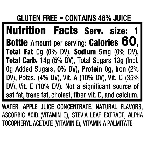 Motts Mighty Soarin Apple Juice Drink, 8 fl oz bottles, 6 pack