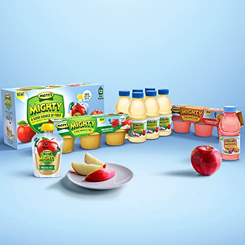 Motts Mighty Soarin Apple Juice Drink, 8 fl oz bottles, 6 pack