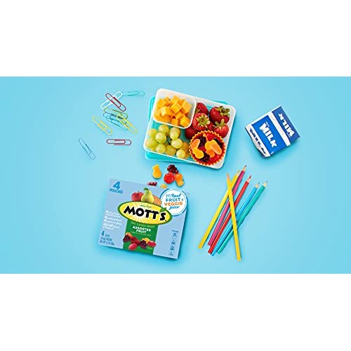 Motts Motts Fruit Flavored Snacks Assorted Fruit, 0.8 Oz, 60 Ct