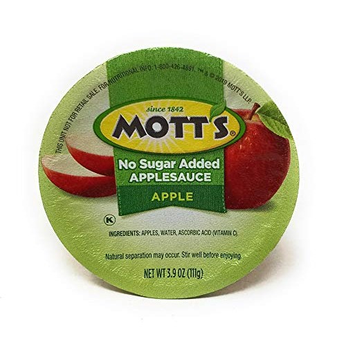 Motts No Sugar Added Applesauce 18 Count
