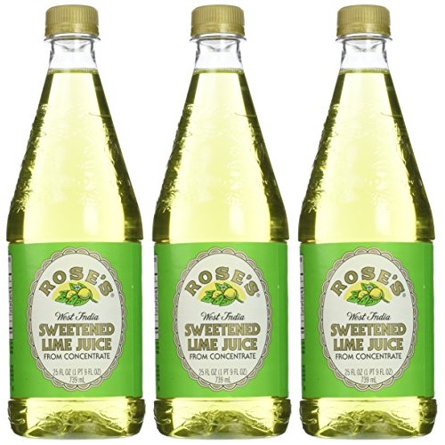 Roses Lime Juice, 25-Ounce Bottles Pack Of 3