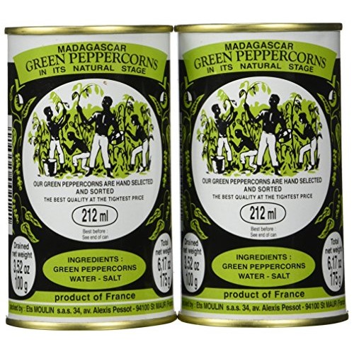 Madagascar Green Peppercorns In Brine - Pack 2