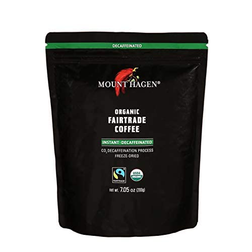 Mount Hagen 7.05 Oz Organic Fair Trade Freeze Dried Decaffeinate