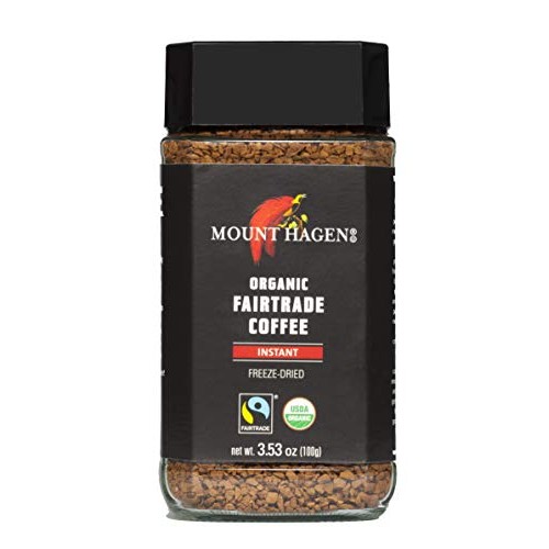 Mount Hagen Organic Fair Trade Freeze Dried Instant Coffee Varia