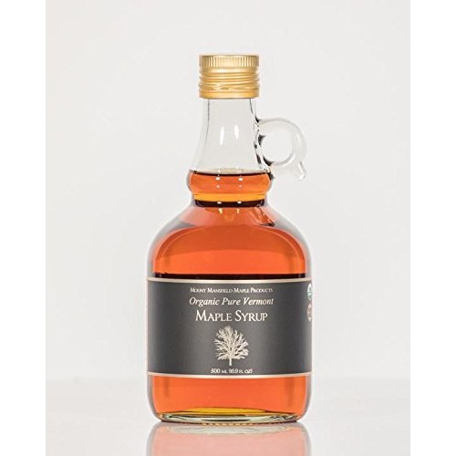 Mansfield Maple Certified Organic Pure Vermont Maple Syrup Amber