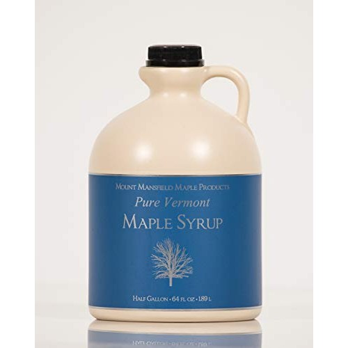 Mansfield Maple Pure Vermont Maple Syrup In Plastic Jug Dark Rob