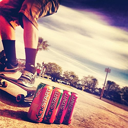 Mountain Dew Kickstart, Orange Citrus, 16 Fl Oz 12 Count