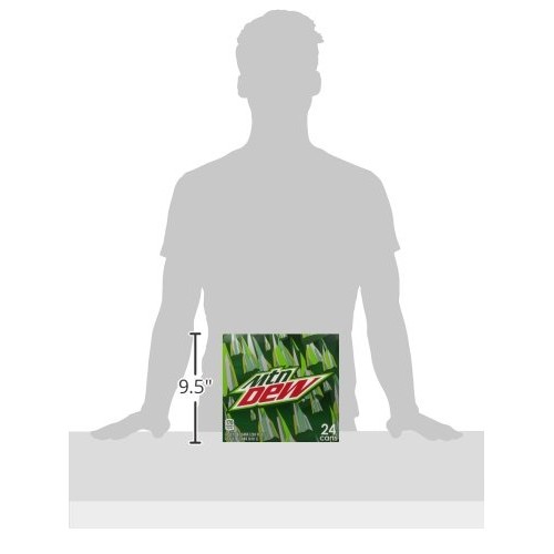 Mountain Dew Soda, 12 Fl Oz Pack Of 24