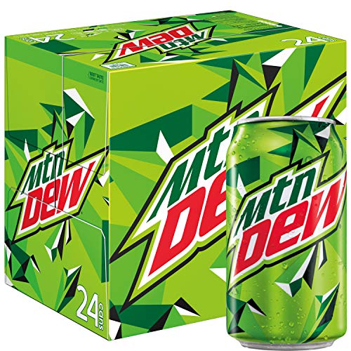 Mountain Dew Soda, 12 Fl Oz Pack Of 24