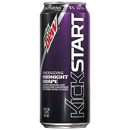 Mountain Dew Kickstart Energizing Variety Pack, 16 Ounce Pack O