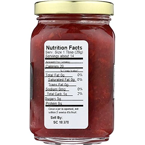 Mountain Fruit Company, Jam Sour Cherry Rhubarb, 9.5 Ounce