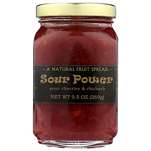 Mountain Fruit Company, Jam Sour Cherry Rhubarb, 9.5 Ounce