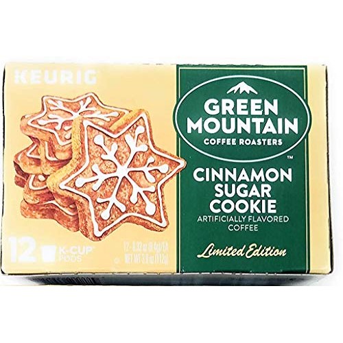 Green Mountain Cinnamon Sugar Cookie Limited Edition Keurig K Cu