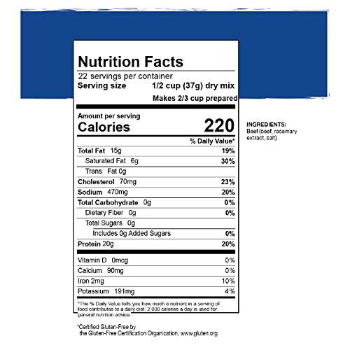 Mountain House Cooked Ground Beef | Freeze Dried Survival &Amp; Emer