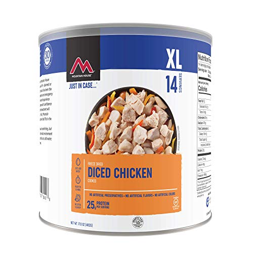 Mountain House Cooked Diced Chicken | Freeze Dried Survival &Amp; Em