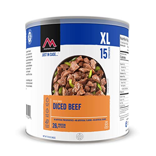 Mountain House Diced Beef | Freeze Dried Survival &Amp; Emergency Fo