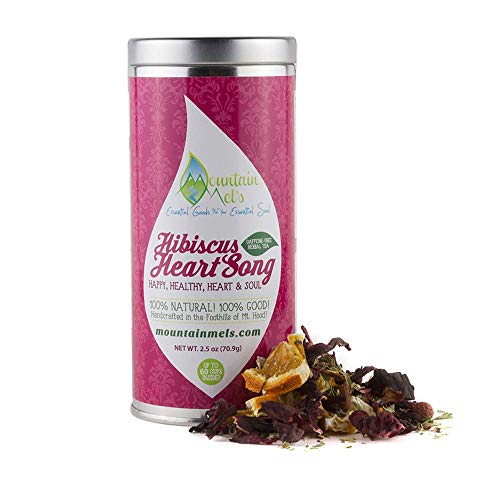 Hibiscus Heart Song Caffeine Free Herbal Tea For A Happy Healthy