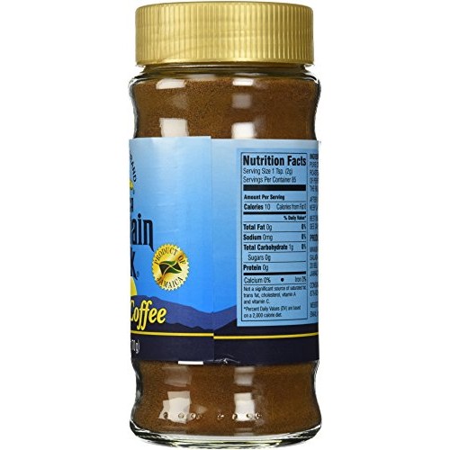 Jamaica Mountain Peak Instant Coffee 6 Oz