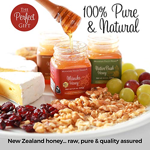 Honey Variety Trio Gift Set, 100% Natural Raw New Zealand Honey,