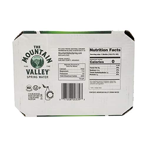 Mountain Valley Water Spring Water 12Pk, 16.9 Fz