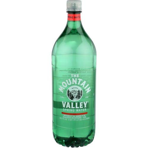 Mountain Valley Spring Water, 1.5 Liter Flat Cap Pet Bottle -- 1