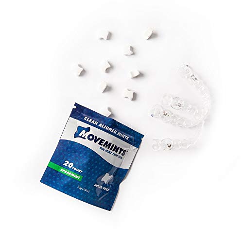 Movemints Clear Aligner Mints - Patented Aligner Seating Mints -...