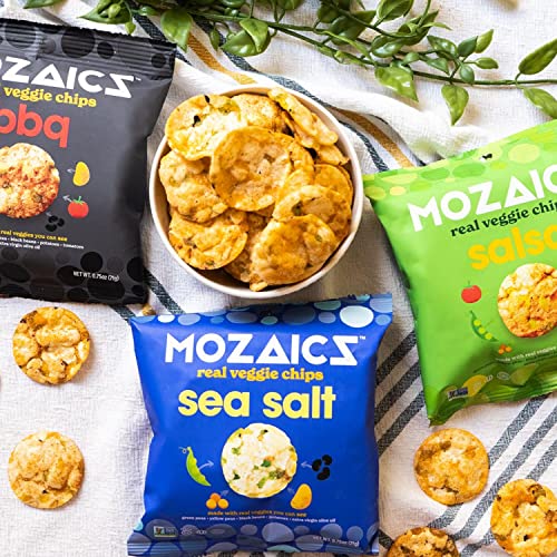 Mozaics SALSA snack bags- Popped Veggie Chips 20-pack | Health...