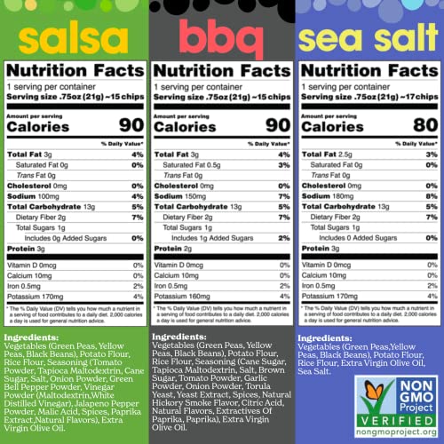 Mozaics VARIETY snack bags - Popped Veggie Chips 20-pack | Hea...