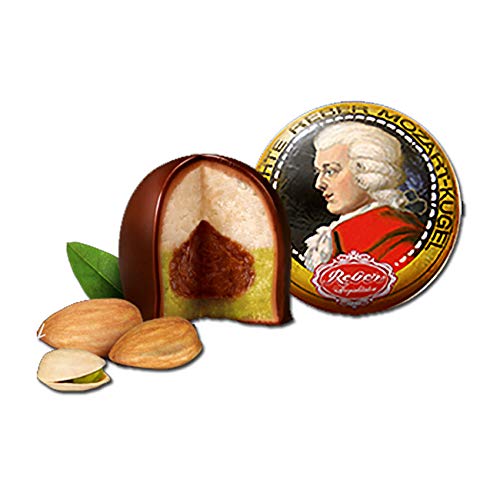 Mozart Marzipan &Amp; Pistacchio Pralines - 200G Mozart Marzipan &Amp; Pistacchio Pralines - 200G