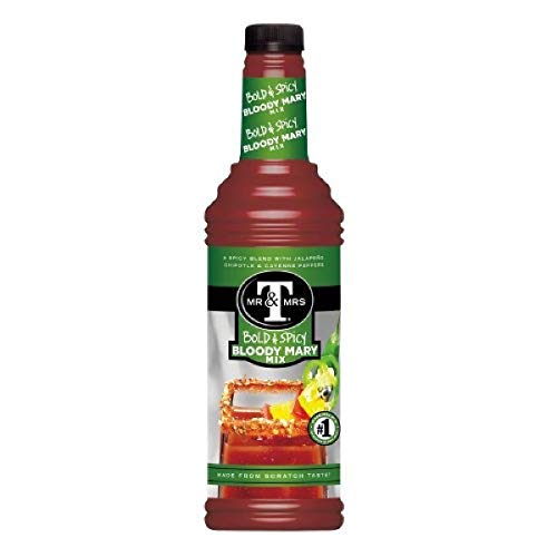 Mr. &Amp; Mrs. T Bold &Amp; Spicy Bloody Mary Mix, 1 Liter Bottle