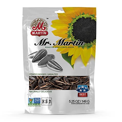 MR. MARTIN Freshly Roasted Sunflower Seeds, Jumbo, Crunchy, Deli...