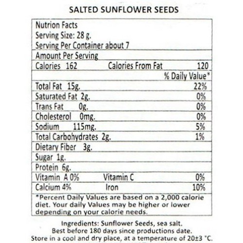 Premium Roasted Sunflower Seeds By Mr.Martin Ot Martina Salted