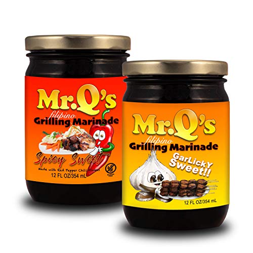 Mr. Qs Filipino Grilling Marinade Garlicky Sweet Barbecue 12Oz