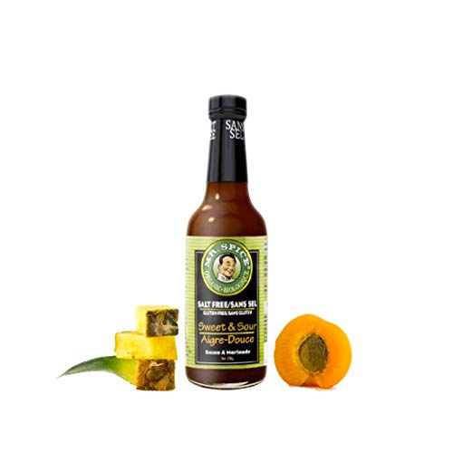 Mr. Spice Organic Sweet And Sour Sauce - Salt-Free - Fat-Free -