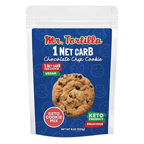 Mr. Tortilla 1 Net Carb Cookie Mix - Low Carb, Paleo, Keto-Frien...