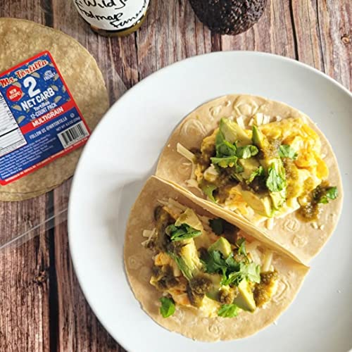 Mr. Tortilla - Low Carb Tortillas – 2 Net Carb Keto Soft Taco Sh...
