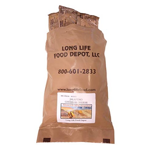 Mre Jalapeno Cheddar Cheese Spread - 24 Pack