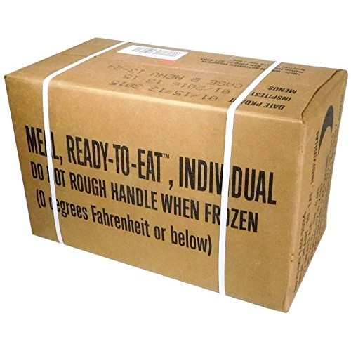 Mres Meals Ready-To-Eat Box B, Genuine U.S. Military Surplus,