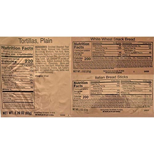Mre Bread Combo - 12 Pack